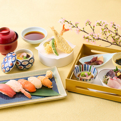 季節の特別御膳　にぎり五貫セット