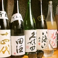 おでんに合わせて希少な日本酒を各種ご用意しております！！是非ご賞味下さい！！