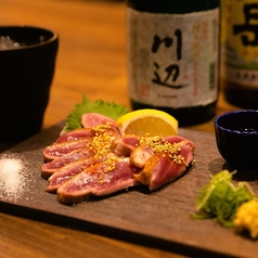 最高の一品！カモ肉のたたきポン酢