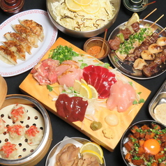 餃子とホルモン串　ヒゲムリンの特集写真