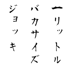 バカサイズ各種