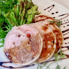 大山鶏のガランティーヌ