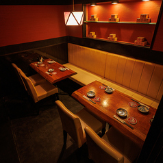 テーブル個室あり