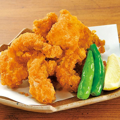 <名物>ふぐ皮唐揚げ