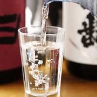 日本酒にこだわりあり！季節に合せてご用意があります。