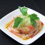 『甘海老の紹興酒漬け』『中華チャーシュー』などおつまみメニューが沢山！ぜひご賞味ください！