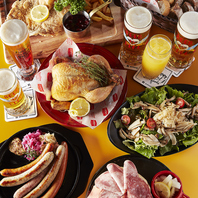 本格ドイツ料理と直輸入ジャーマンクラフトビアを堪能！