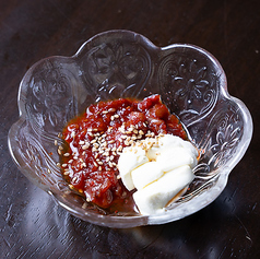 チャンジャクリームチーズ