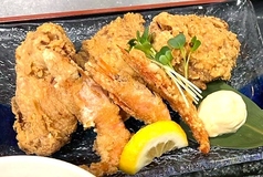 鶏唐揚げ定食 夜定食