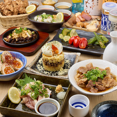 【豊富なメニュー】炭火焼鳥から逸品メニューまで幅広いメニューをご用意の写真