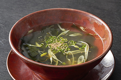 わかめスープSEAWEED SOUP