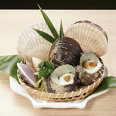 活貝焼き盛合せ