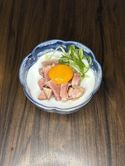 鴨ユッケ