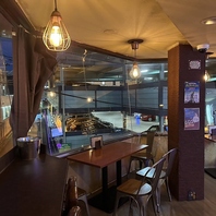 開放的な店内♪