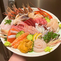 鮮度抜群の海の幸を贅沢に満喫できるメニューの数々。