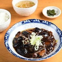 ナス味噌炒め定食