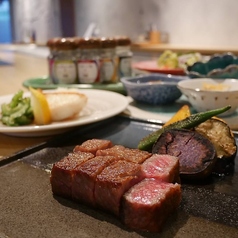 雪塩ステーキ石垣のコース写真