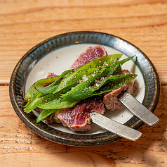 河内鴨ロースのたたき