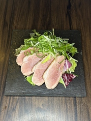 京鴨と九条葱のサラダ　ゆず風味