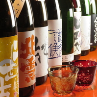 料理に合わせて楽しめる充実のラインナップの日本酒