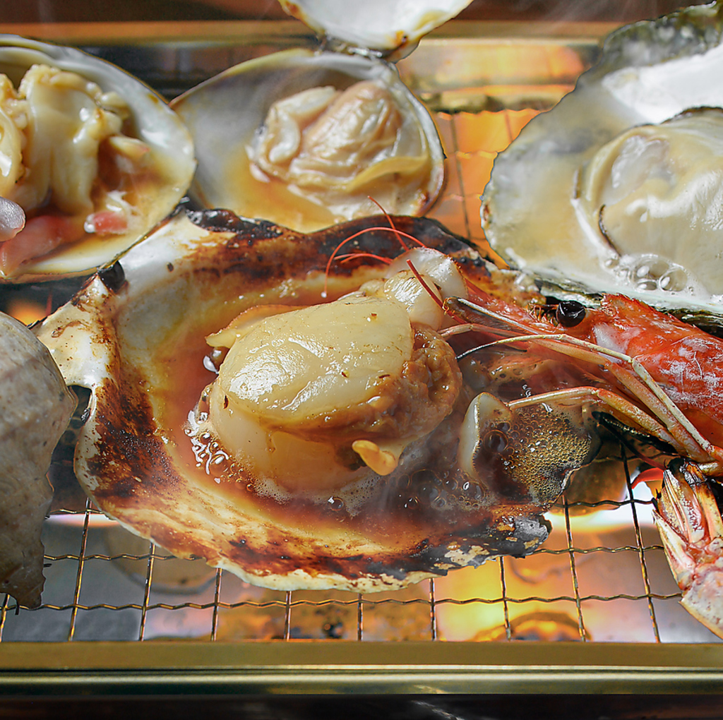 岩手内陸では珍しい『海鮮浜焼き』