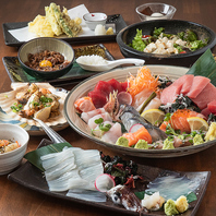 函館の海の恵みと和牛の極みを堪能できる◎