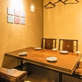 落ち着いた雰囲気の店内はゆったりとお食事をするのに最適♪ご宴会コース以外にも、こだわりの逸品料理や可愛らしいデザートなど豊富にご用意しております！