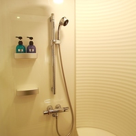 シャワールーム完備