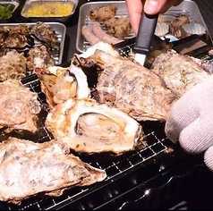 焼き牡蠣体験♪殻付き焼き牡蠣 食べ放題!!