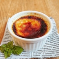 料理メニュー写真&nbsp;岩国レンコンのクレームブリュレ