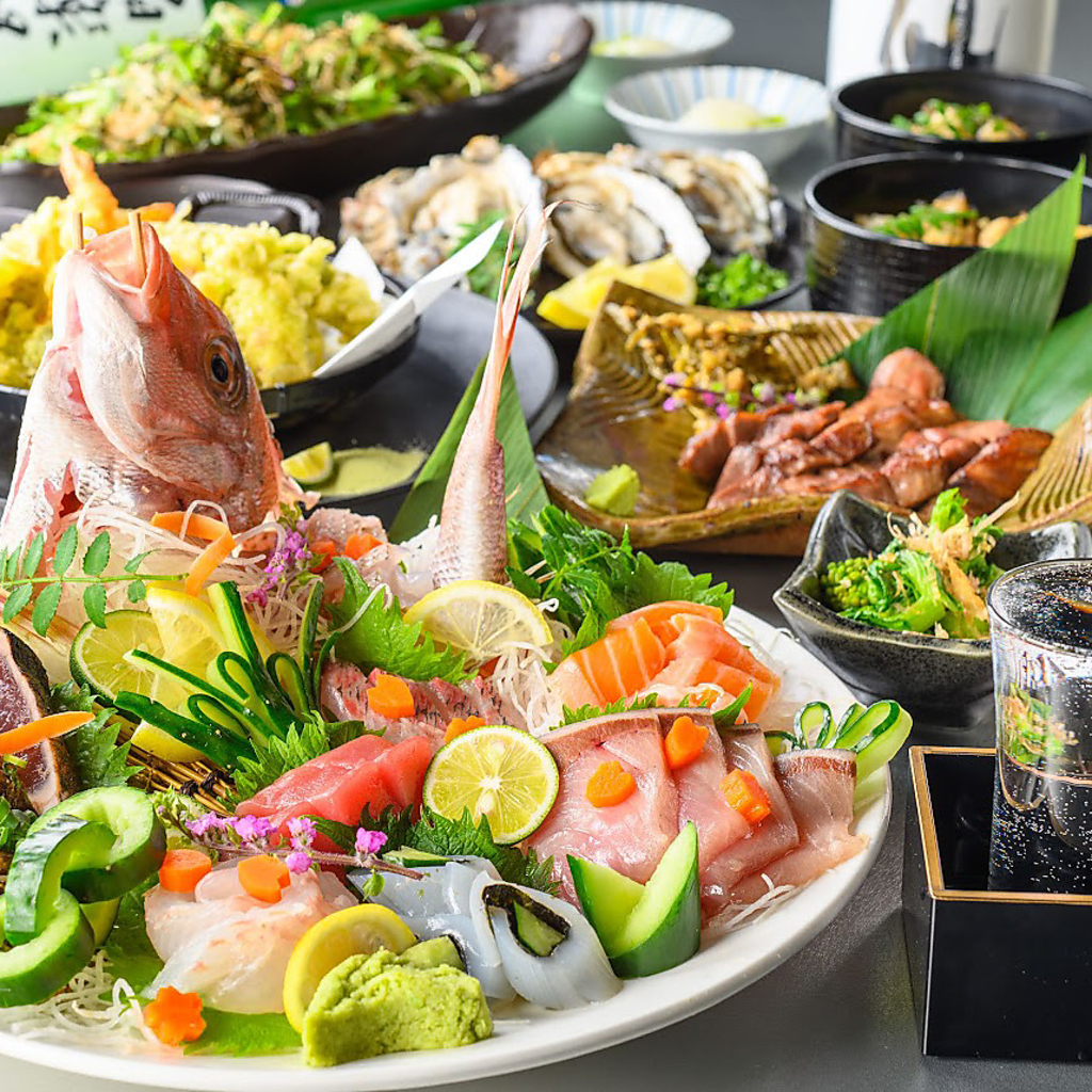 仙台宴会プラン4500円～生ビール付き120分飲み放題