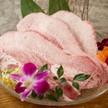 料理メニュー写真 沖縄県産黒毛和牛タン　100g