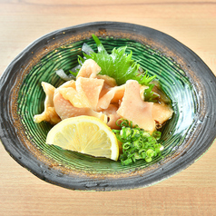鶏皮ポン酢/イカなめろう 各