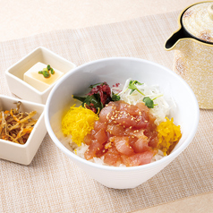 漬けびんちょうの海鮮出汁茶漬け