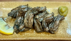 せせりの黒焼き