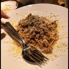 ワインのお供に。濃厚ボロネーゼ、香るチーズの余韻。の写真