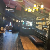 約150席の広々とした店内