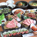 2時間飲み放題が付いた贅沢なコース料理をご用意しております。歓送迎会や会社の宴会などに最適です