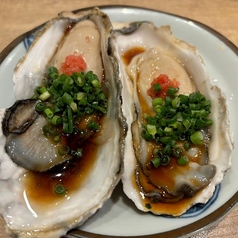 生牡蠣葱おろしポン酢