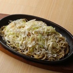 しらす山椒葱塩焼きそば
