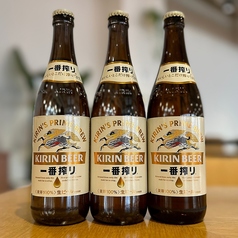 一番搾り岡山工場直送ビール