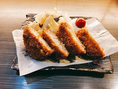 チーズ入りメンチかつ