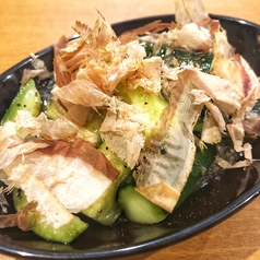 たたききゅうり塩ダレ