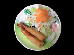 ポピアクン（海老春巻き）１P　shrimp spring rolls