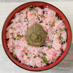  カニとカニみそ丼 