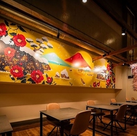 ご家族・ご友人とのご利用にも最適なお席をご用意！