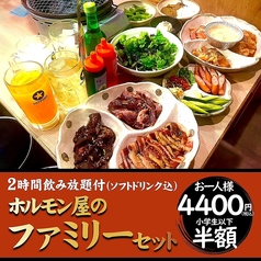 0秒レモンサワー 仙台ホルモン焼肉酒場 ときわ亭 JR宇都宮駅東口店のコース写真
