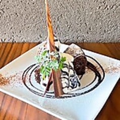 ほんのりビターな濃厚ガトーショコラ