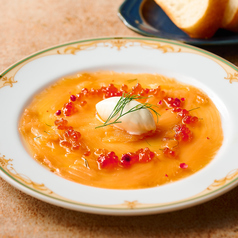 フレッシュサーモンマリネ ~ディルとイクラとクリーム~