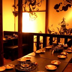 フロア貸し切り個室　10名様貸し切りOK　20名様まで貸し切り個室としてご利用できます！